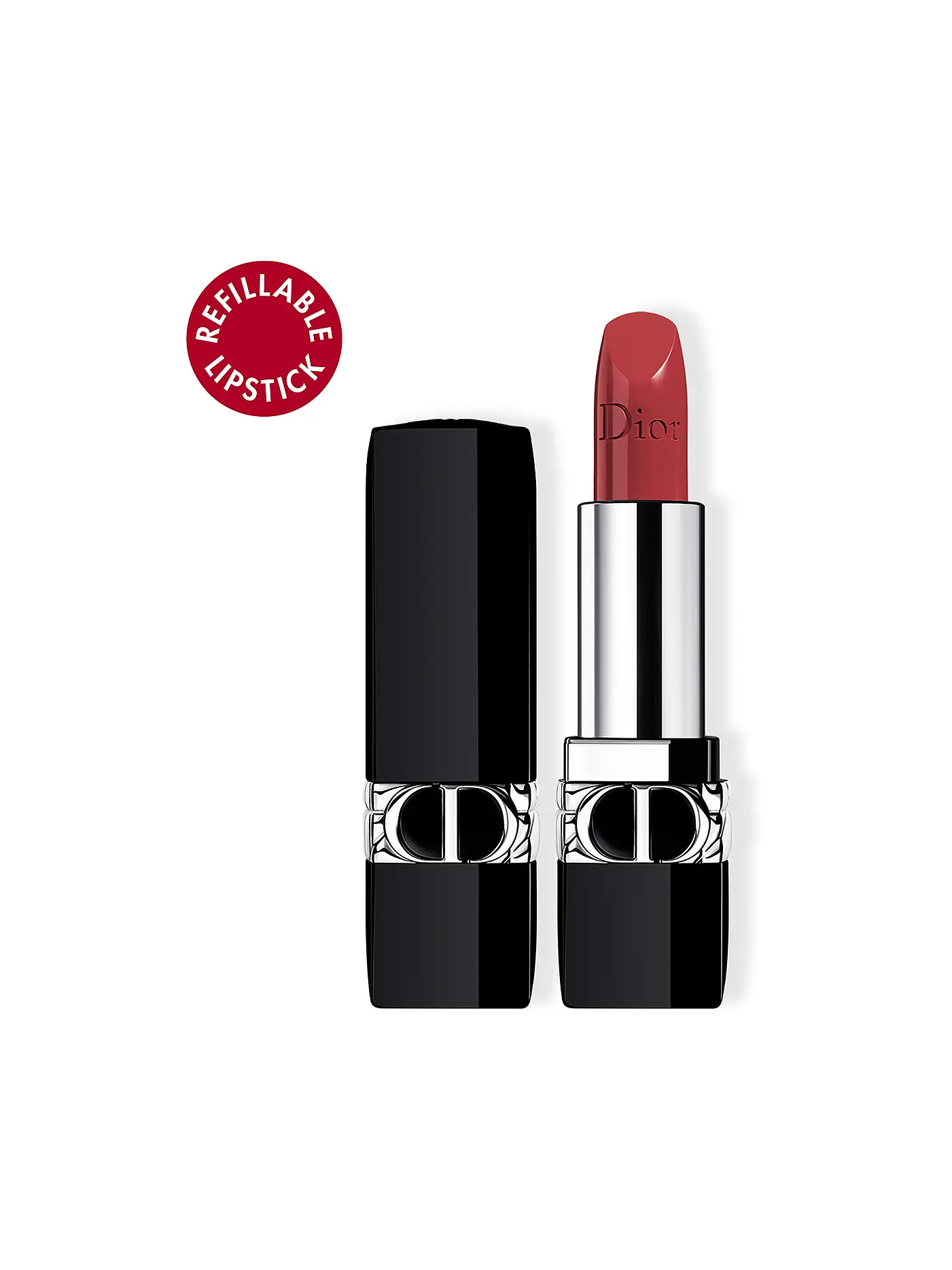 DIOR | Rouge Dior Satin Lippenstift ( 219 Rose Montaigne ) | rot